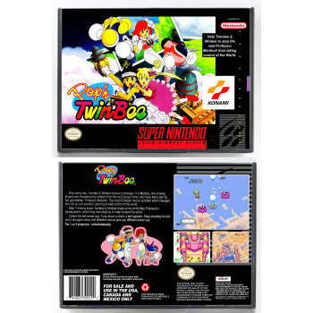 Pop'n TwinBee (SNES/SFC Hybrid Design)